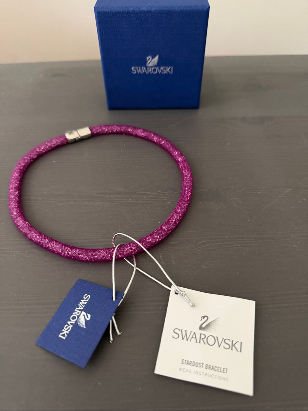 Swarovski Stardust Bracelet in Purple NWT - Picture 1 of 7